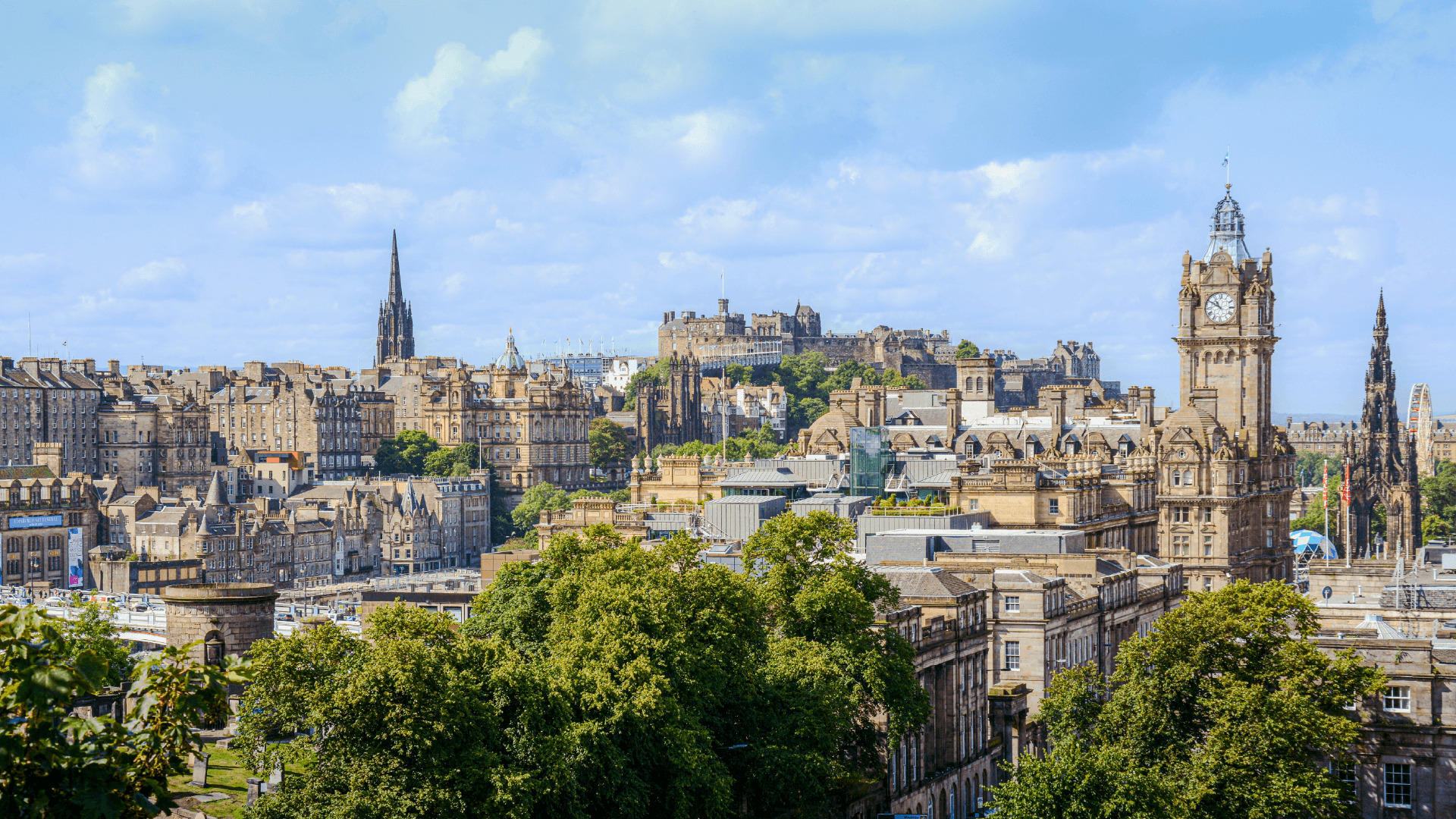 Edinburgh on a Bunnik Tour of Scotland