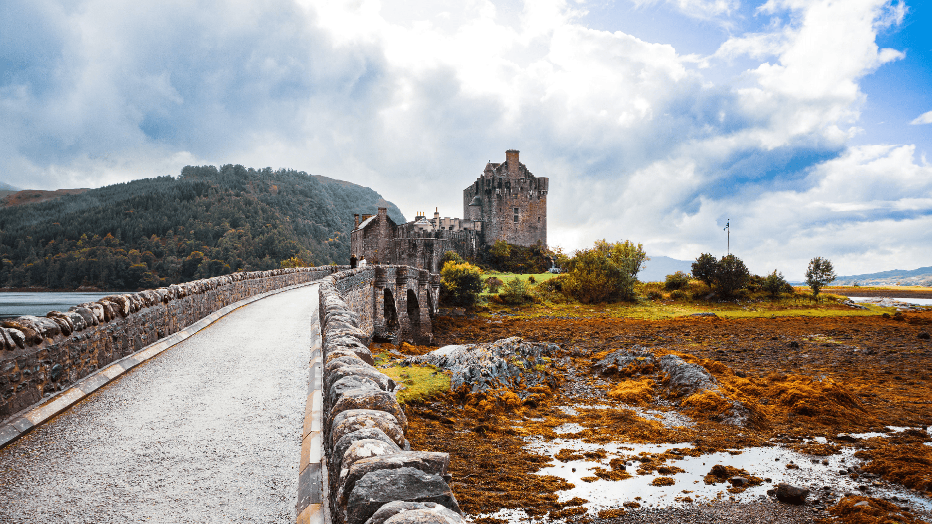 Eilean Donan Castle on a Bunnik Tour of Scotland