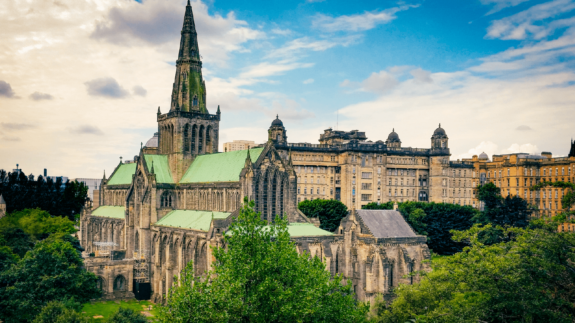 Glasgow on a Bunnik Tour of Scotland