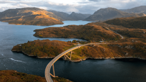 North Coast 500 Route on a Bunnik Tour of Scotland