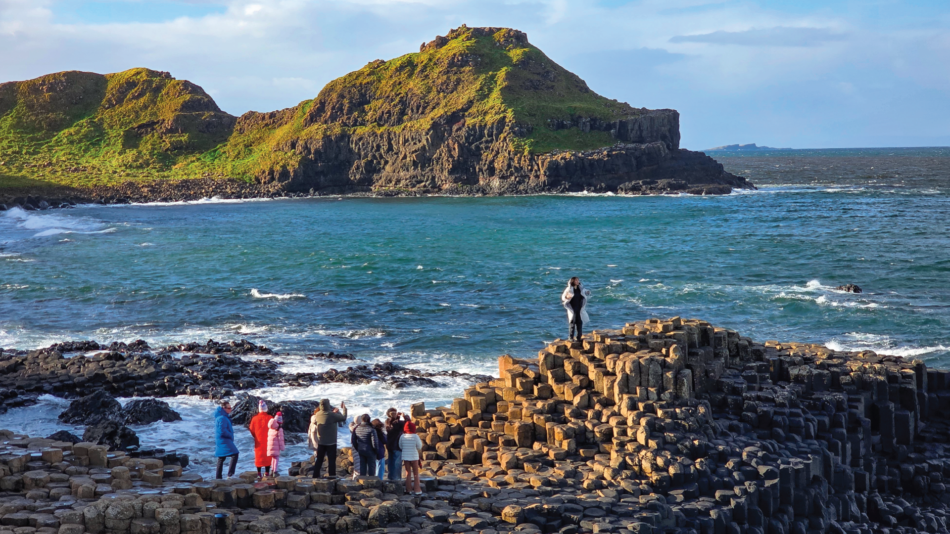 Giants Causewaym, Northern Ireland by Dennis Bunnik