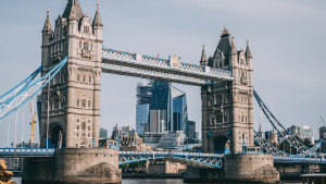 London Bridge, England by Charles Postiaux