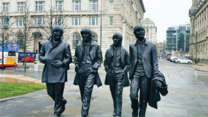 Beatles Statue, Liverpool, England by Rachel McMahon