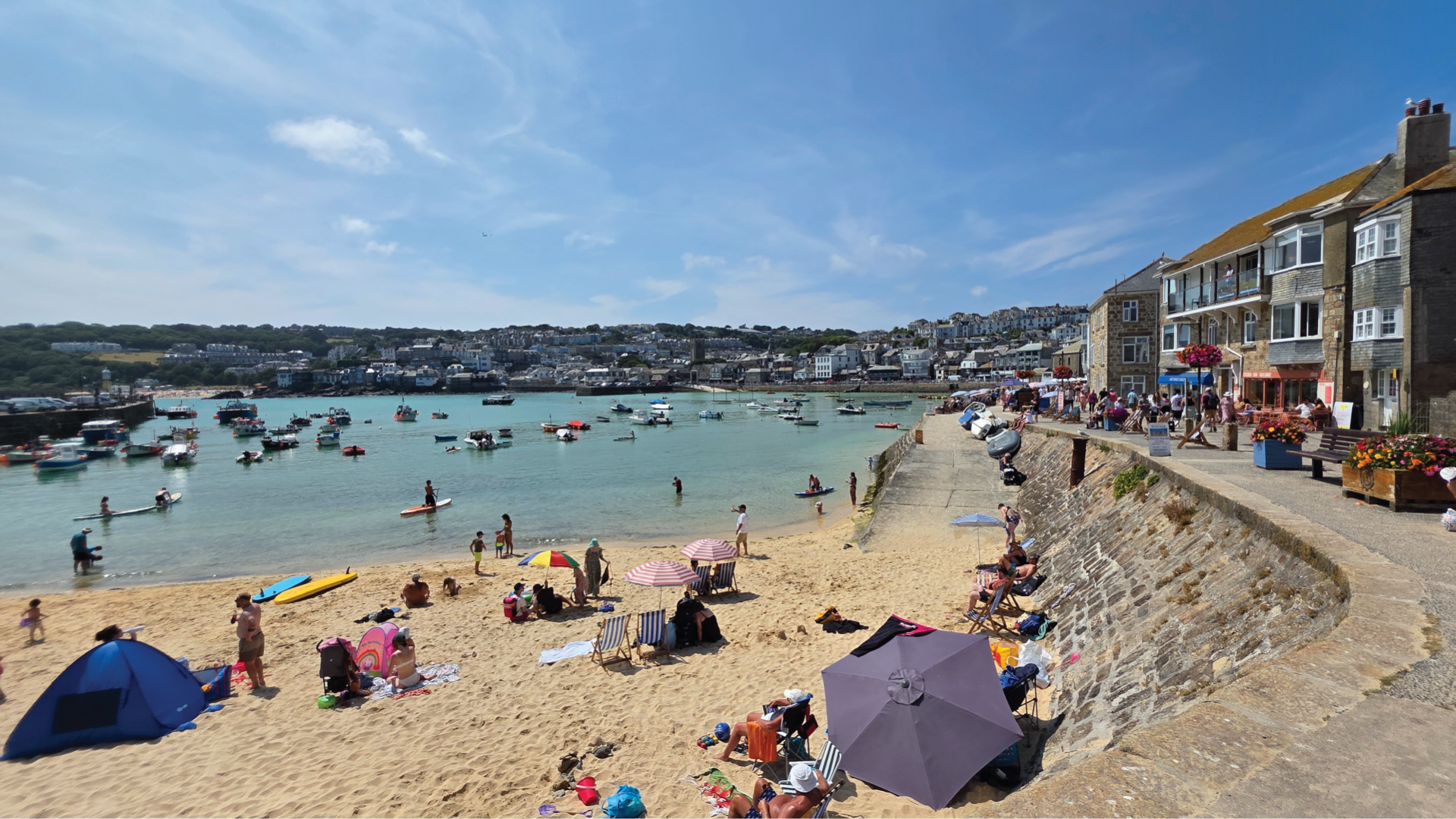 St Ives, Cornwall, England by Dennis Bunnik