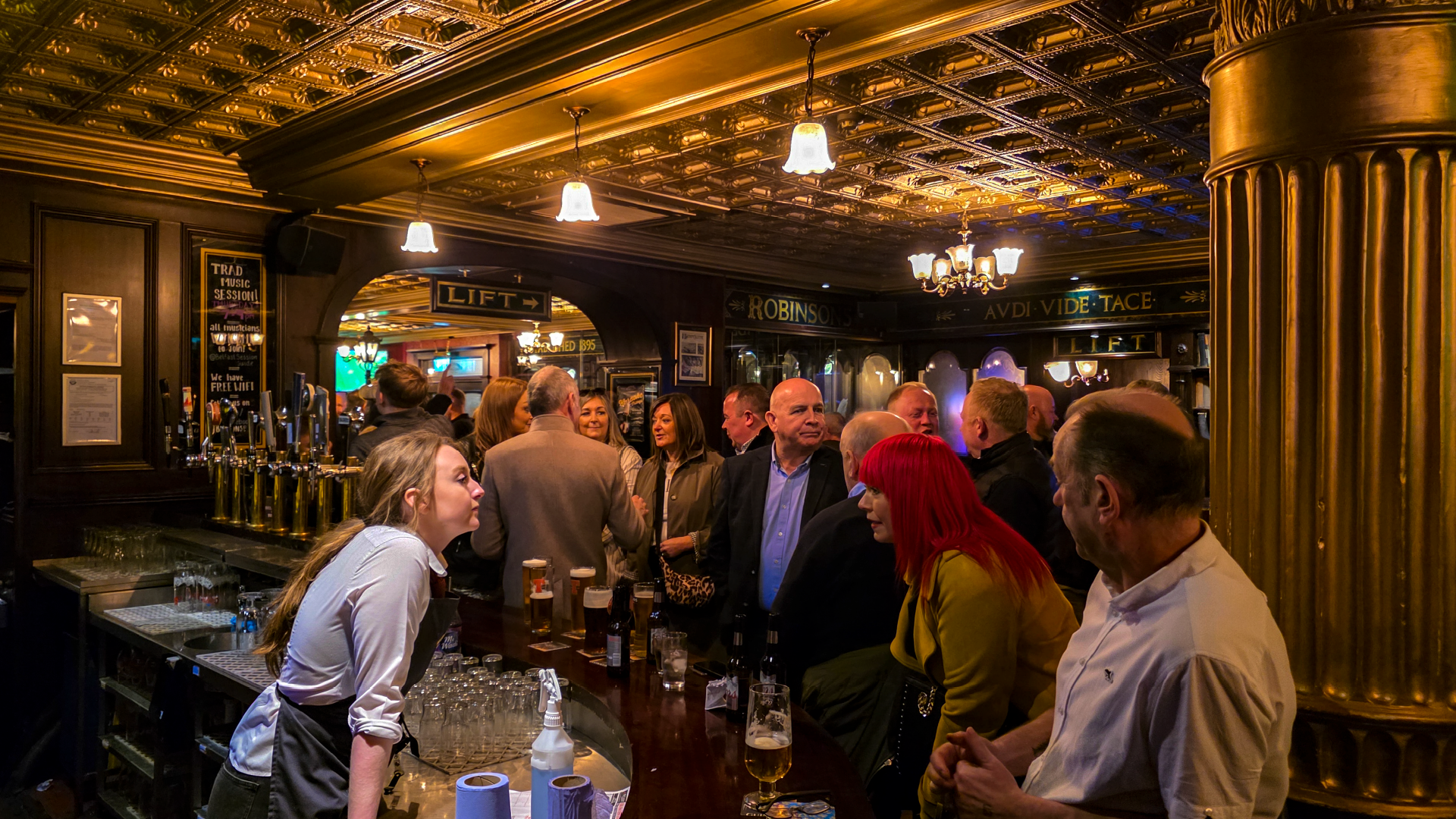 Northern Ireland Pub Life by Dennis Bunnik