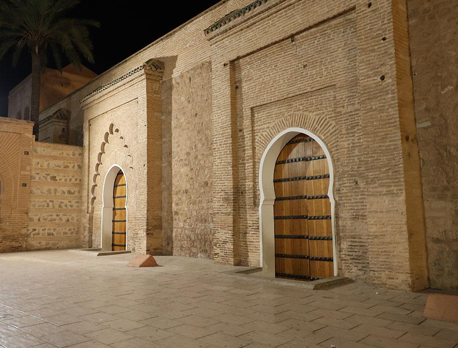Entrances to Koutoubia Mosque