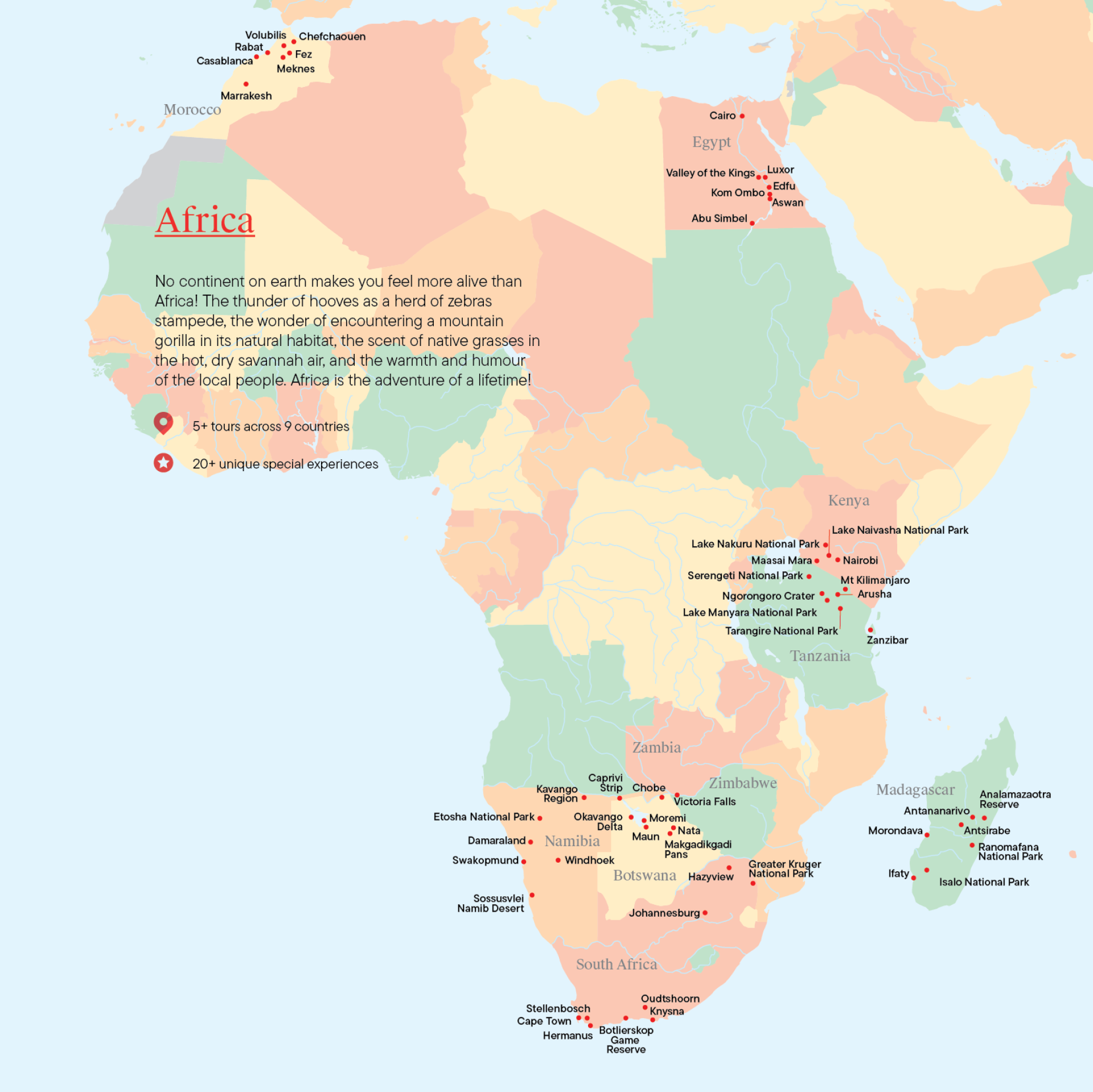 Map of Africa