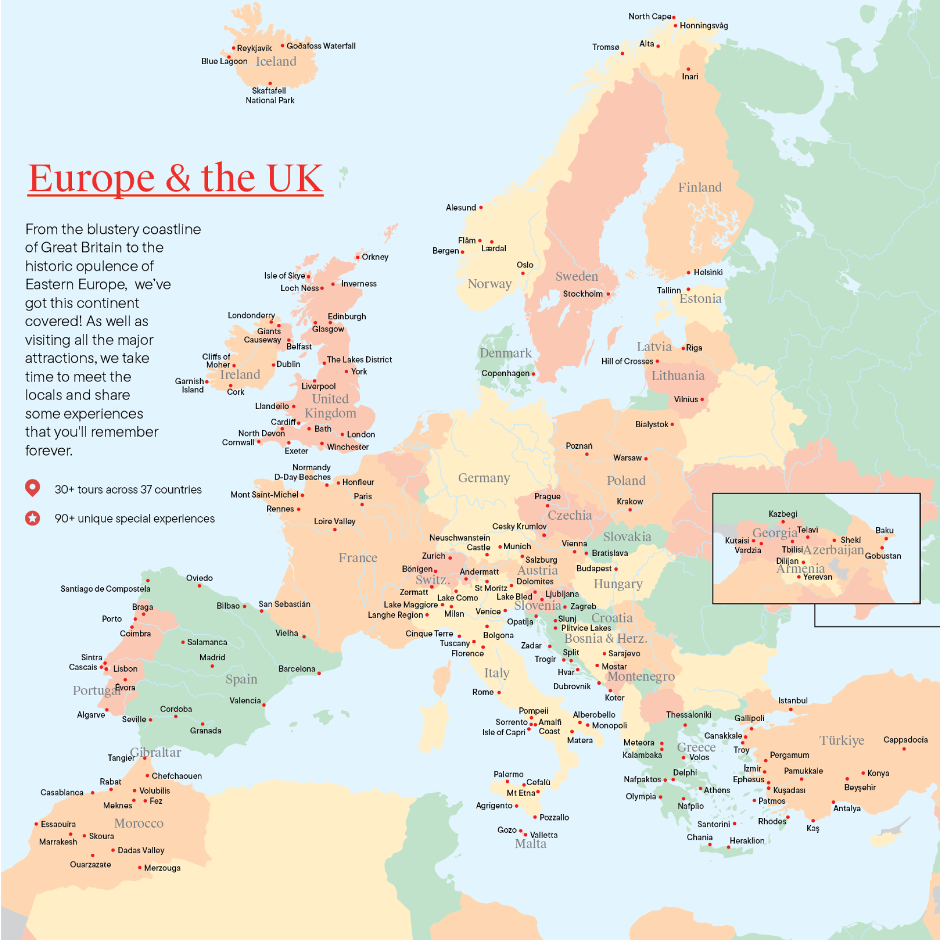 Map of Europe