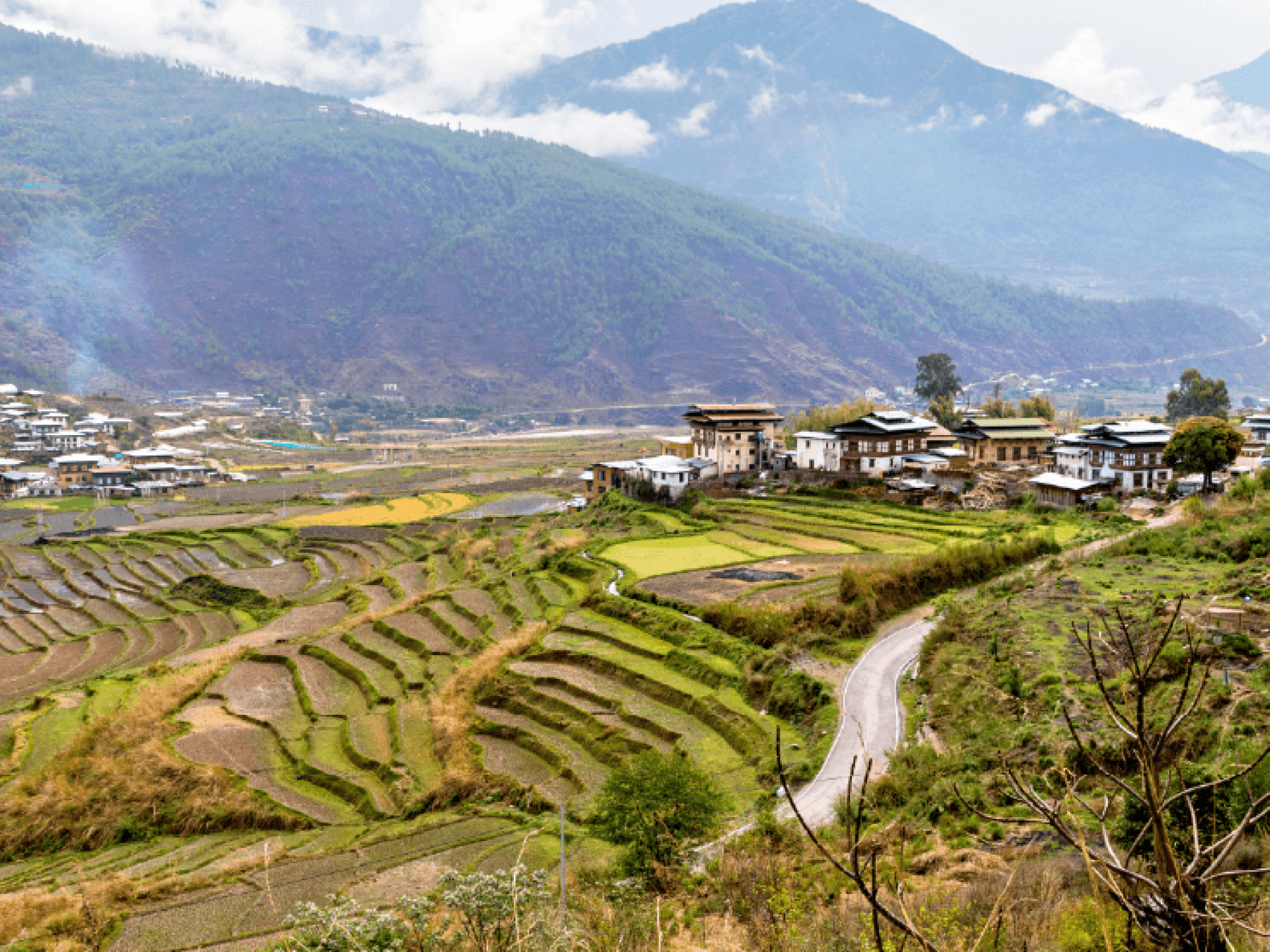 Himalayan landscapes of Bhutan