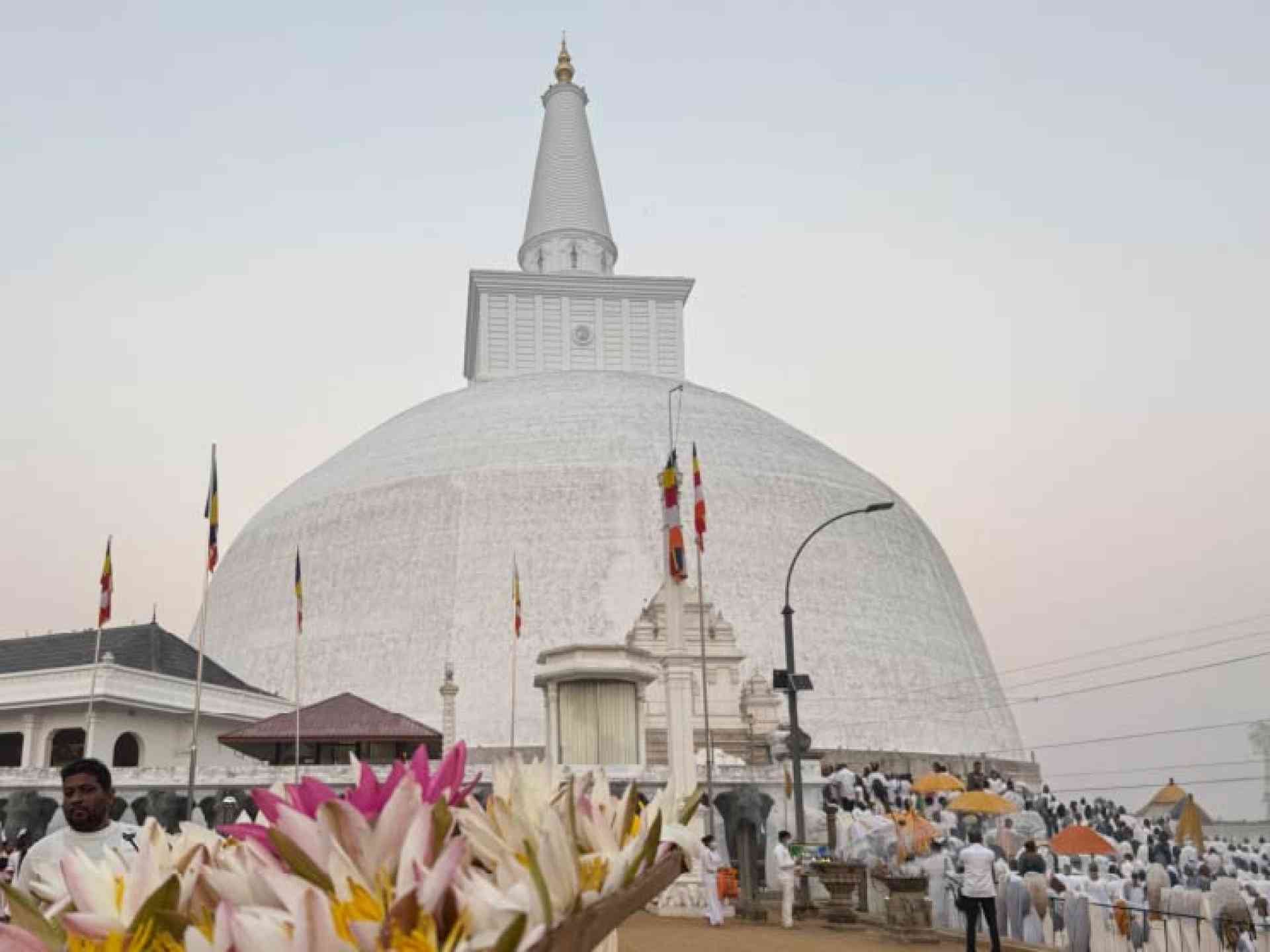 Anuradhapura on a Bunnik Tour of Sri Lanka