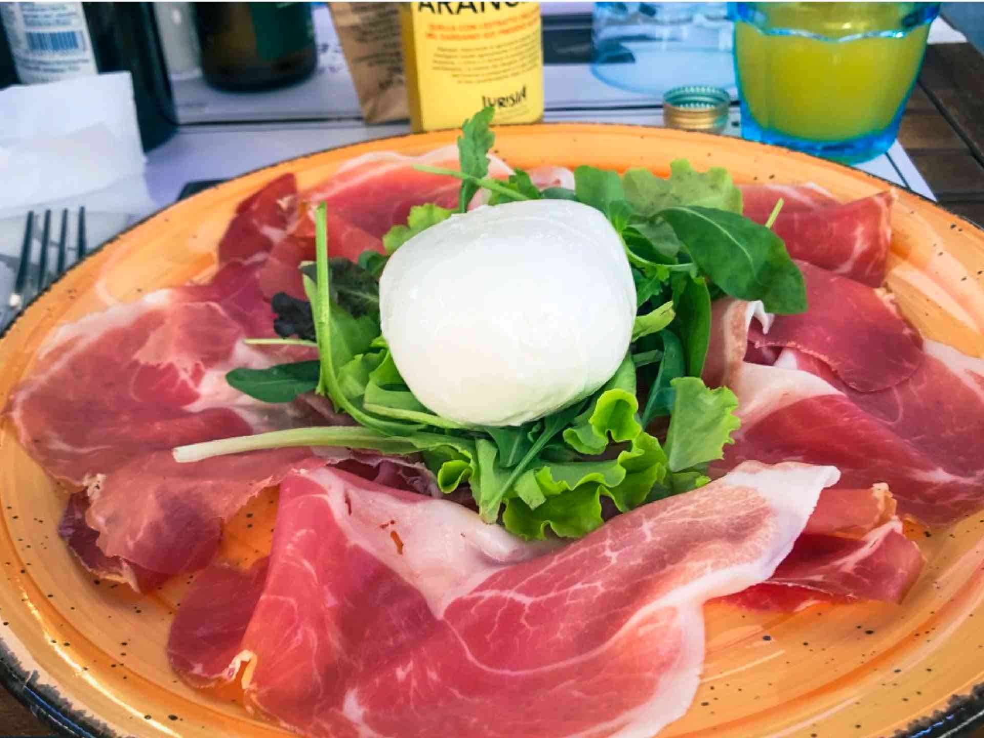 A Meal in Milan, Italy by Carol Kelly