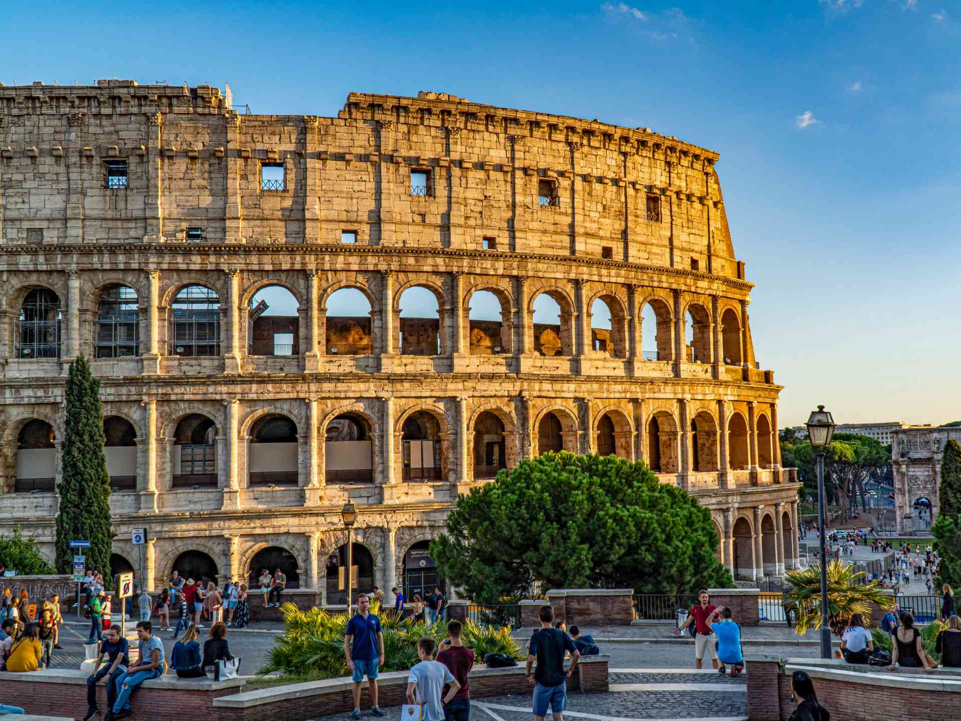 The Colloseum in Rome, Italy by Mirza Ariadi