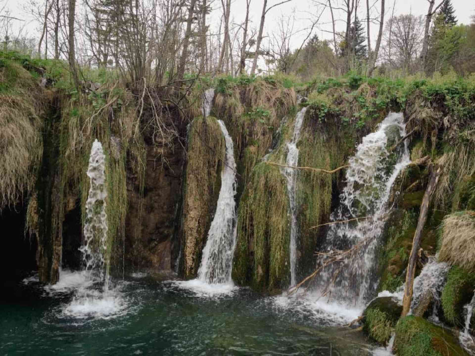 Plitvice Lakes in Winter