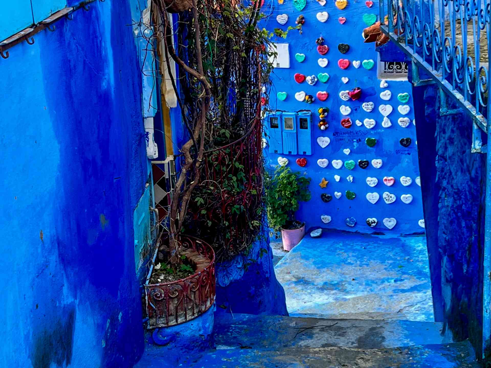 Chefchaouen, Morocco by Lucky Wijesooriya