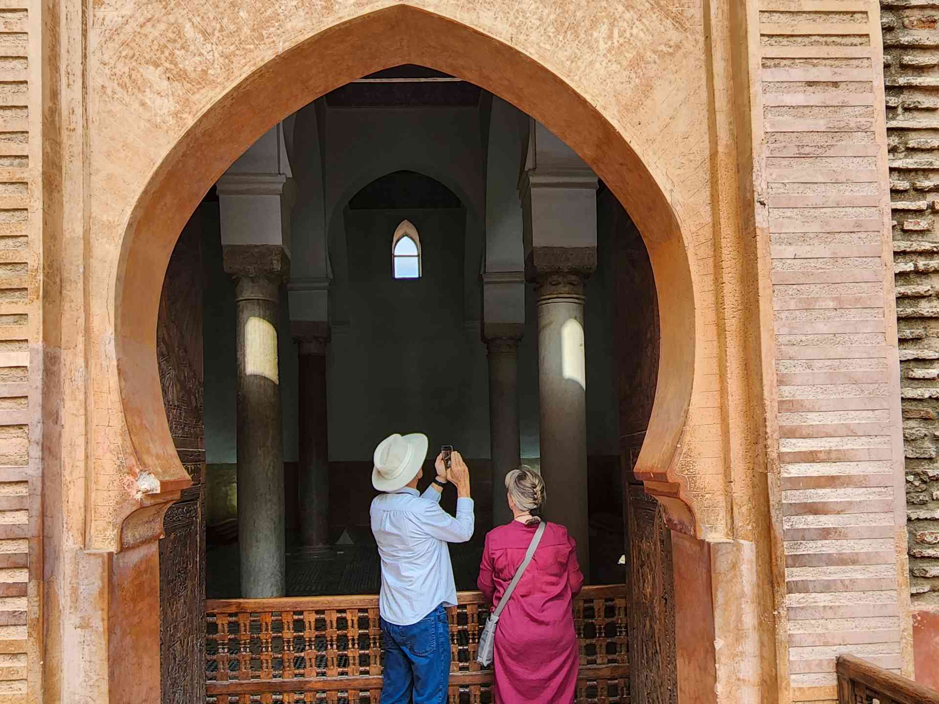 Saadin Tombs, Marrakesh, Morocco by Kathyrn Jackson