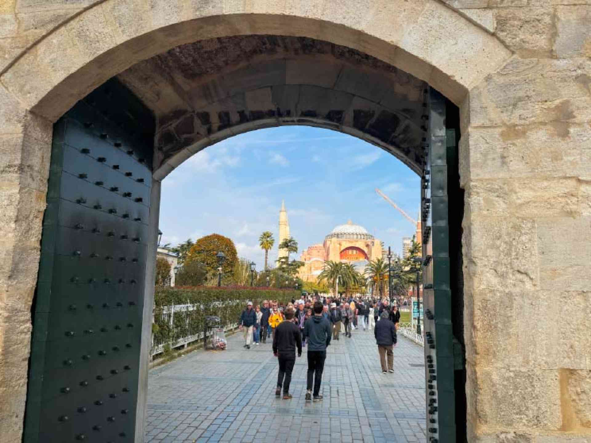 Hagia Sophia, Istanbul on a Bunnik Tour of Türkiye