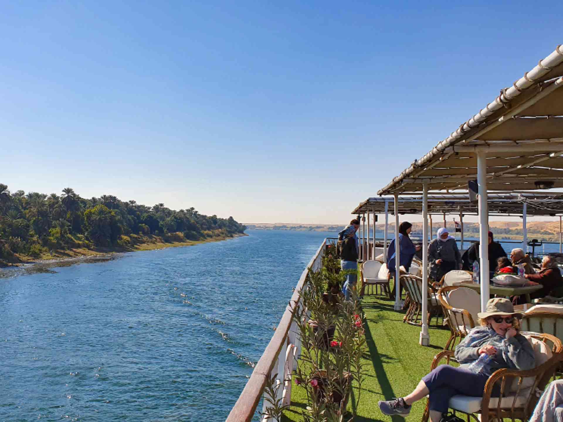 Nile River Cruise, Egypt by Dennis Bunnik