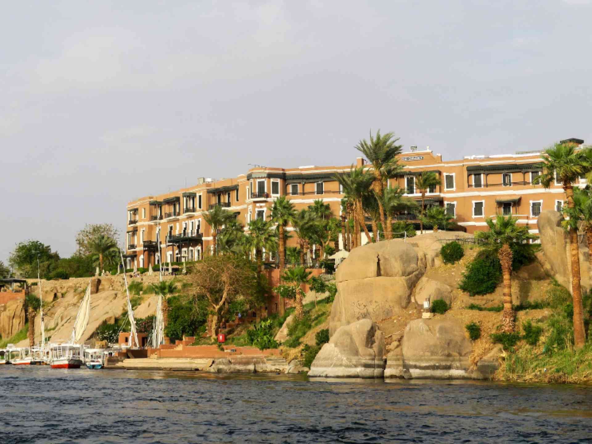 Old Cataract Hotel in Aswan, Egypt by Amie Bunnik