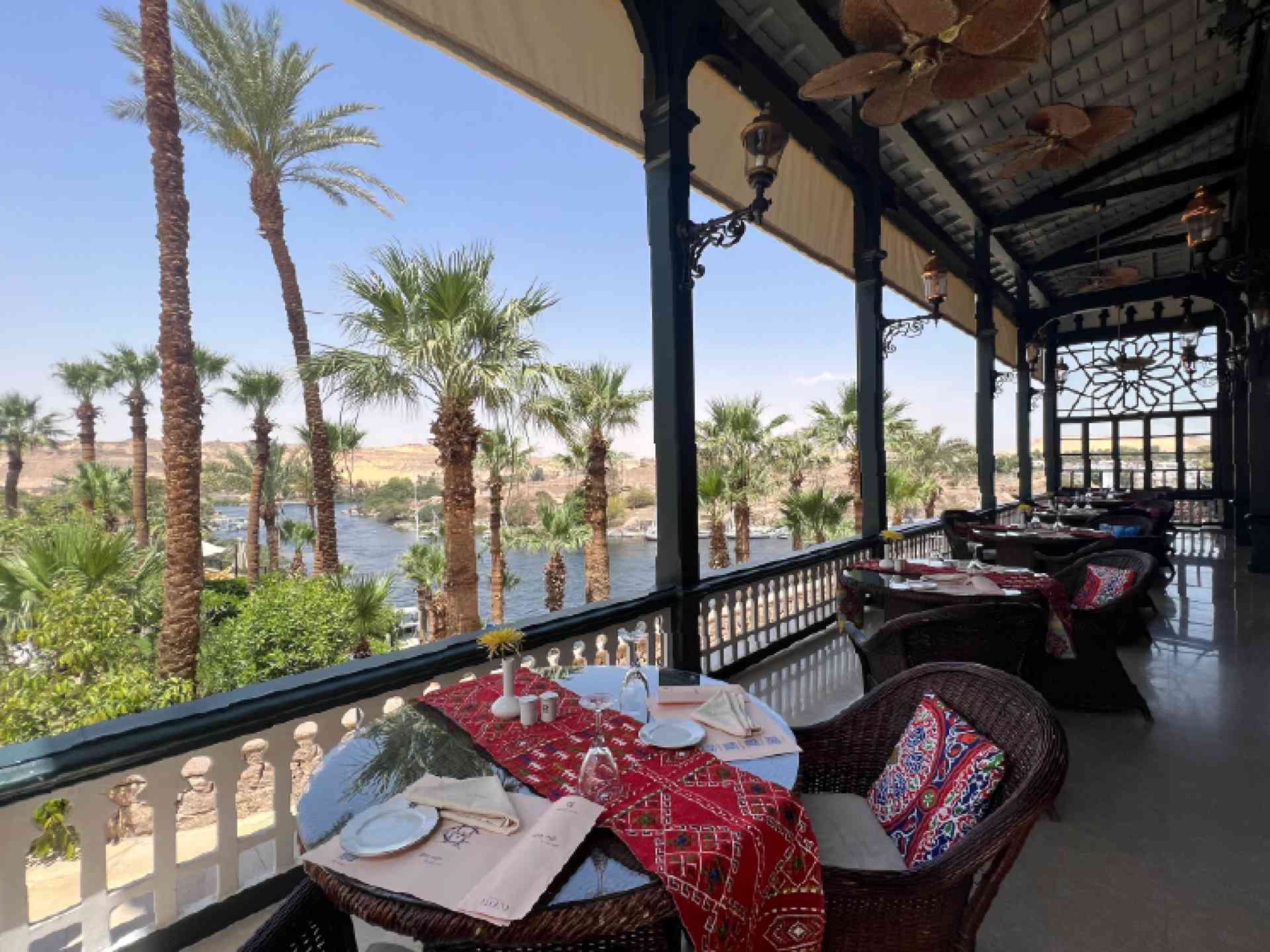Old Cataract Hotel in Aswan, Egypt by Amie Bunnik