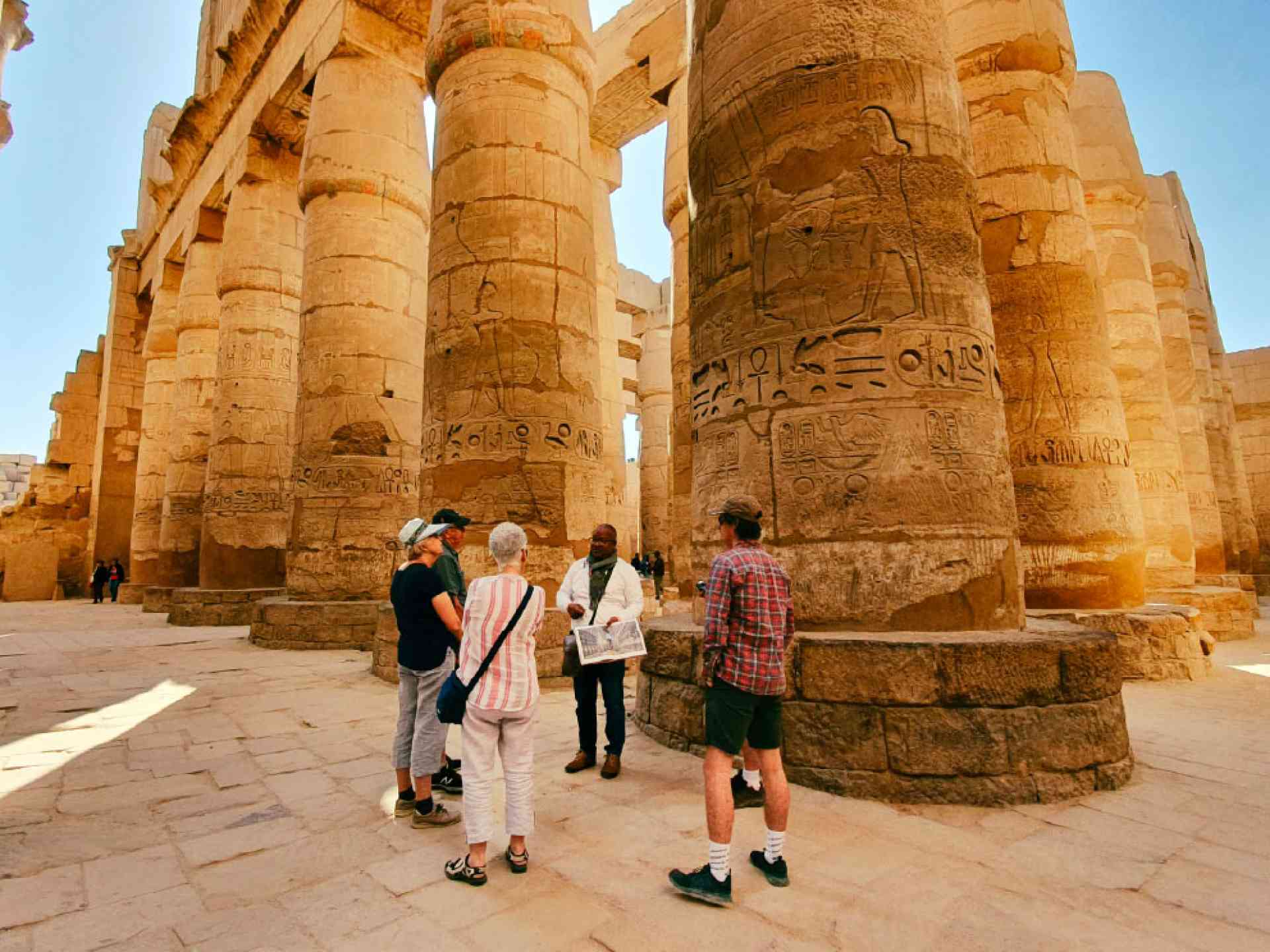 Luxor Temple, Egypt by Dennis Bunnik