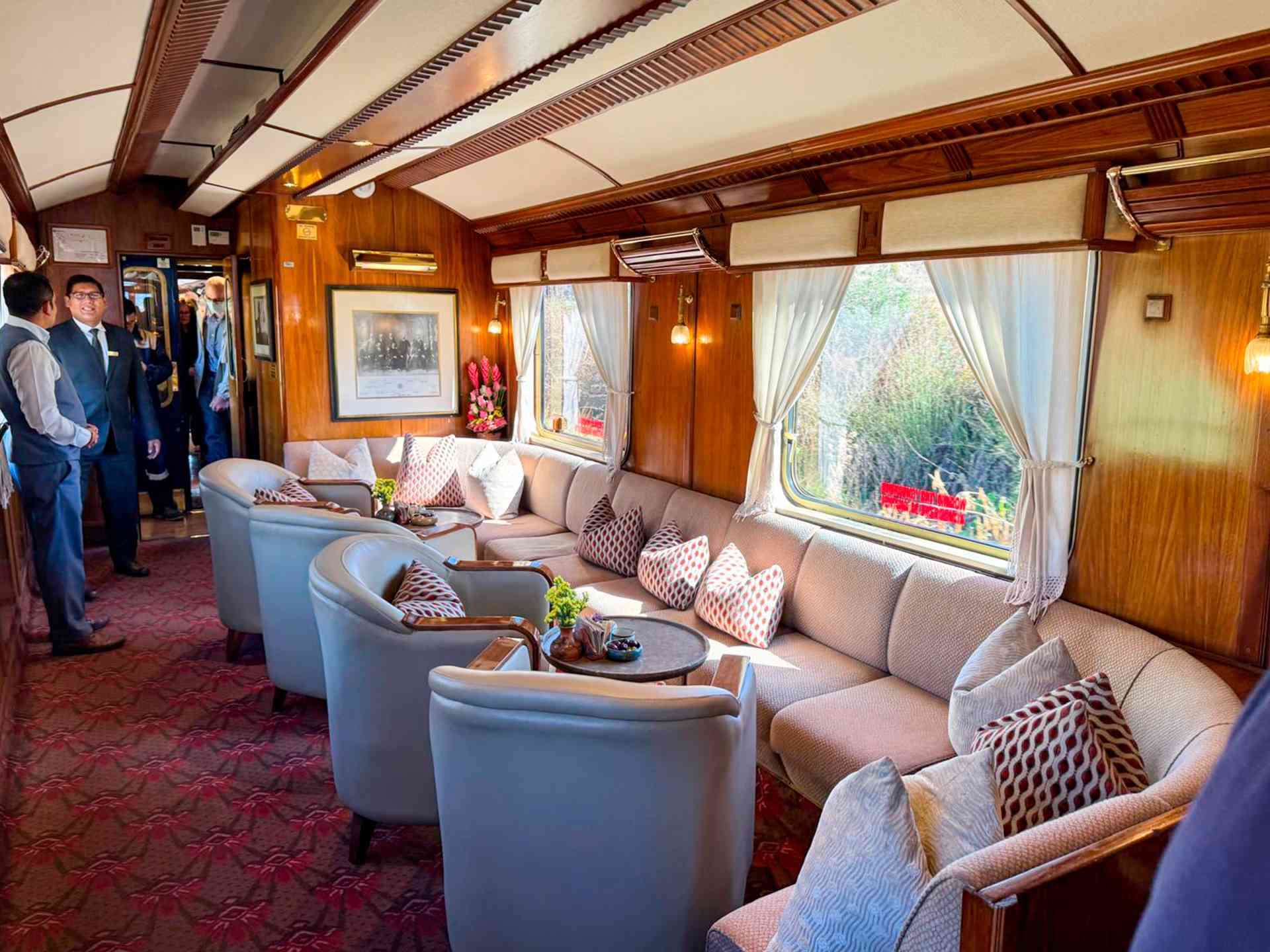 Belmond Hiram Bingham Train, Peru by Deanne Sandler