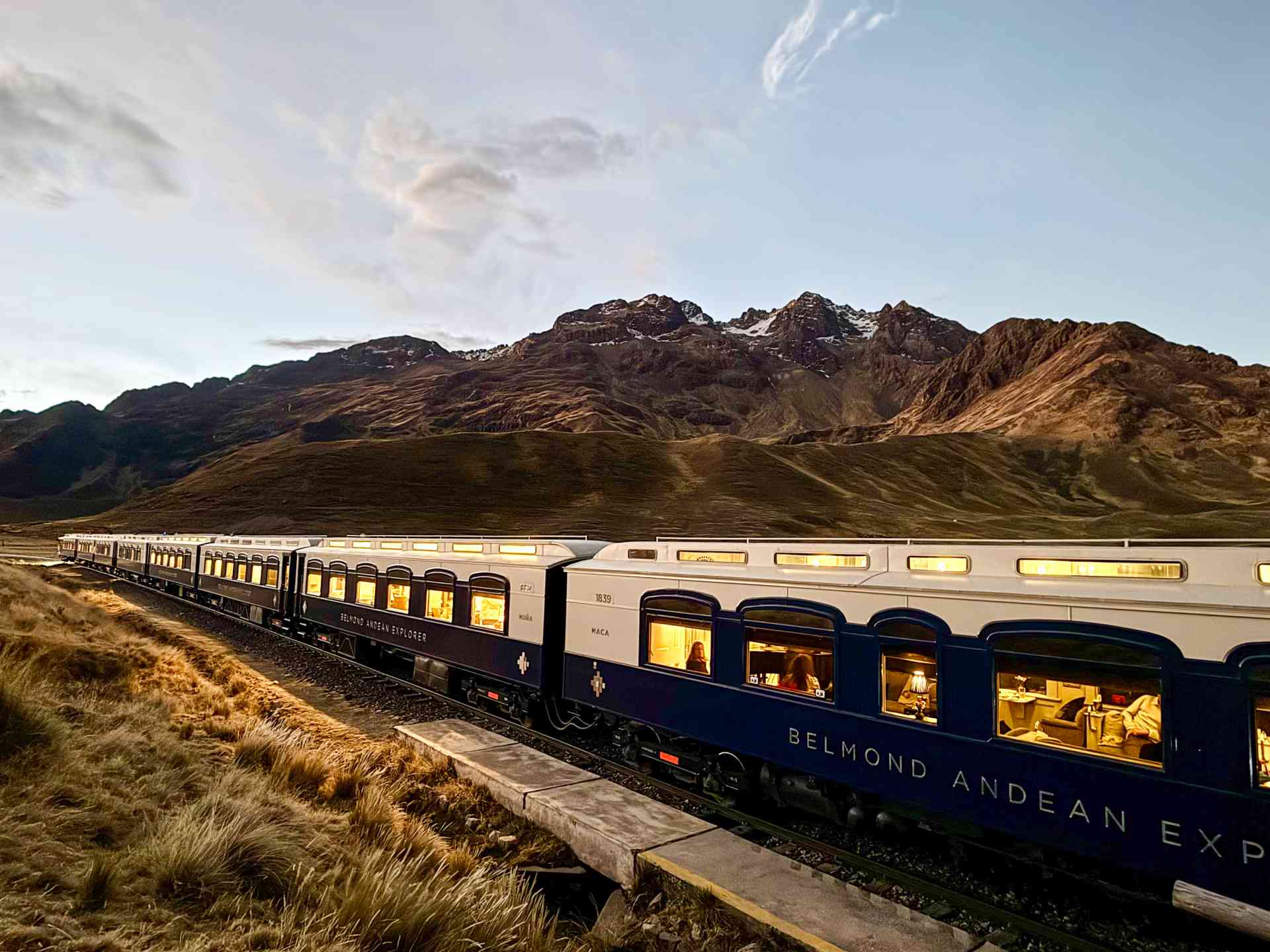 Belmond Andean Explorer Train, Peru by Deanne Sandler