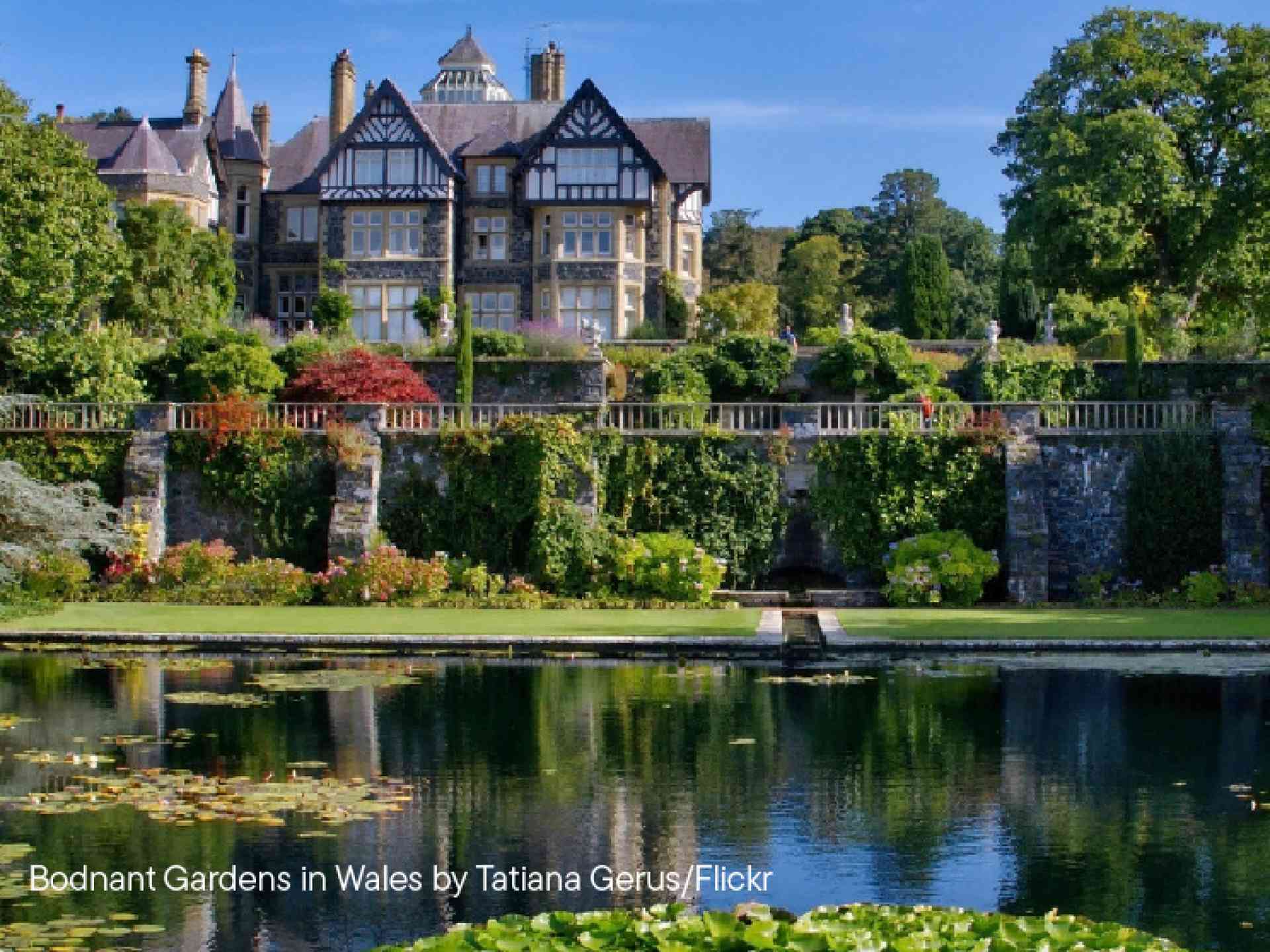 Bodnant Gardens in Wales by Tatiana Gerus/Flickr