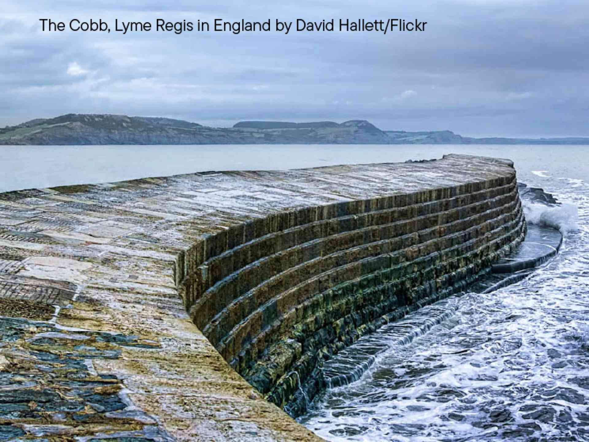 The Cobb Harbour, Lyme Regis, England by David Hallett/Flickr
