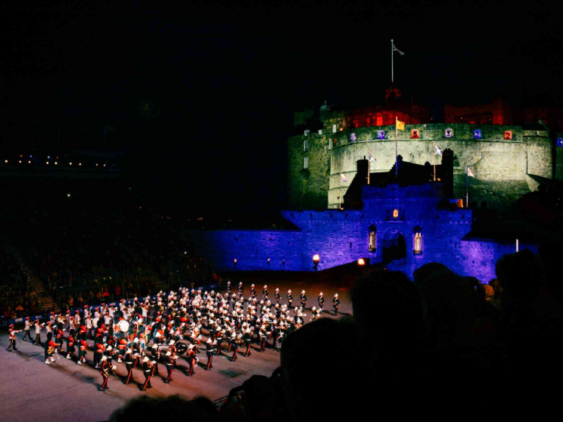 Military Tattoo Festival in Edinburgh, Scotland by Victoria Hearn