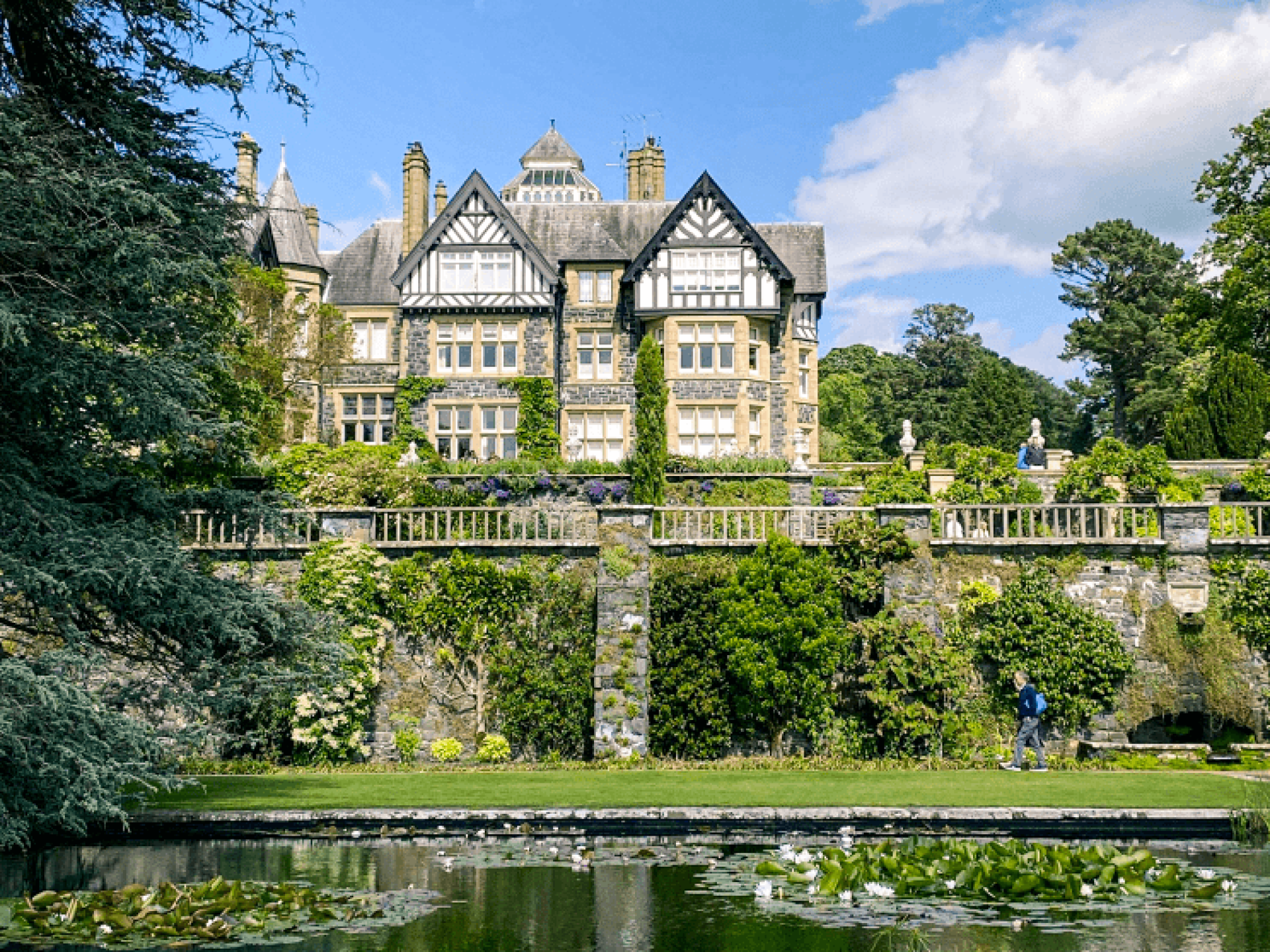 Bodnant Gardens, Wales on a Bunnik Tour of Wales
