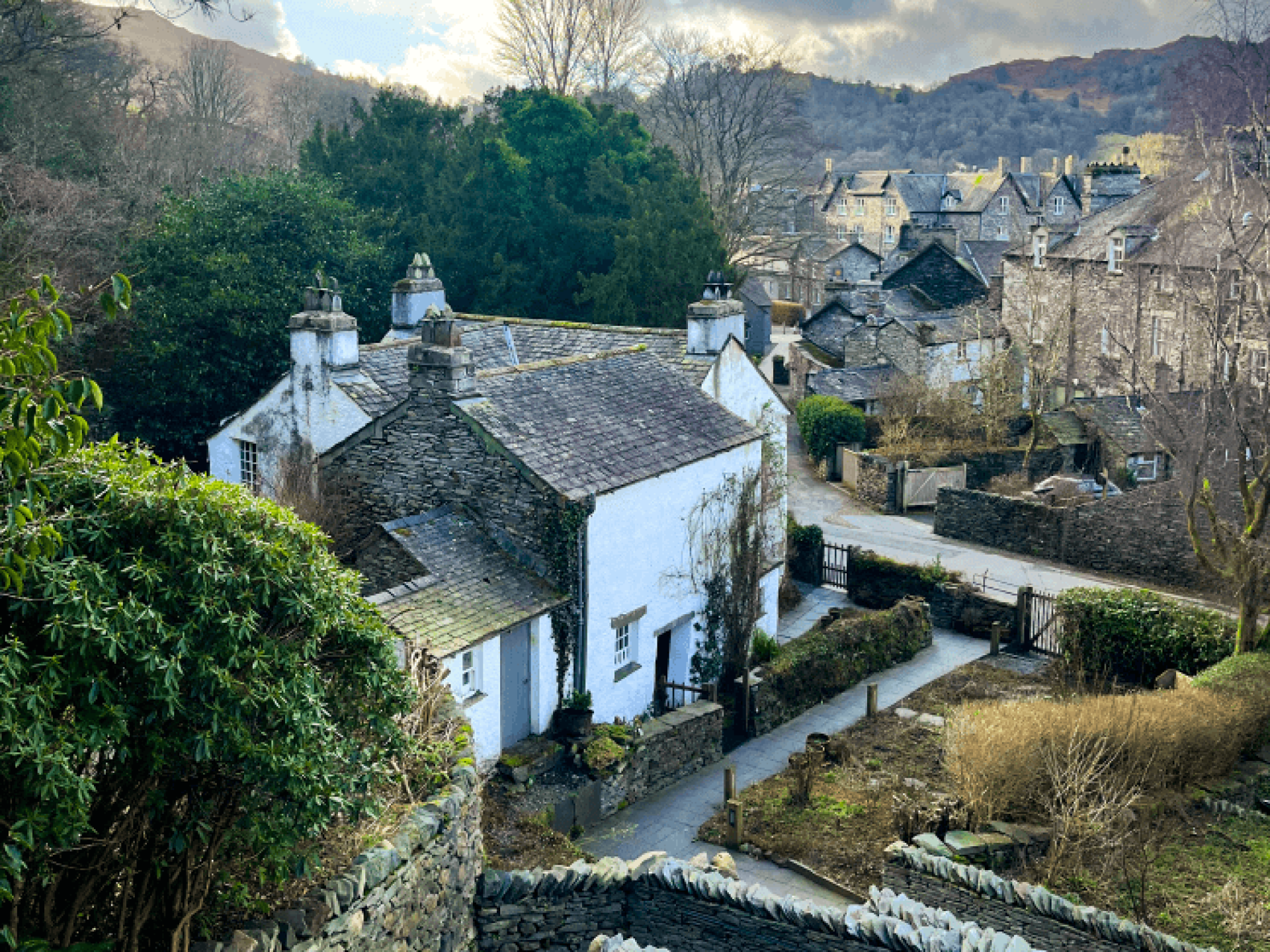 Grasmere, Lakes District on a Bunnik Tour of England
