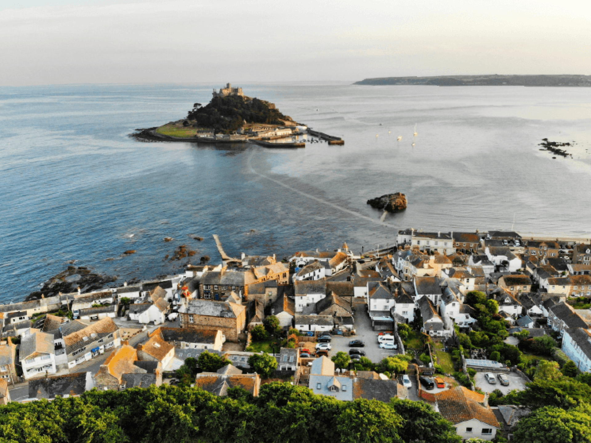 St Michael's Mount on a Bunnik Tour of England
