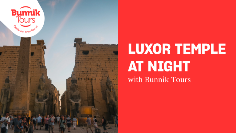 Luxor Temple At Night with Bunnik Tours